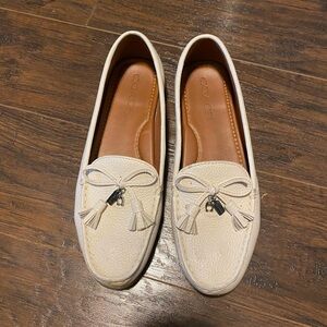 Coach Cream Loafers
